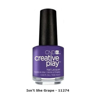CND CREATIVE PLAY POLISH – Isn’t She Grape 0.46 oz
